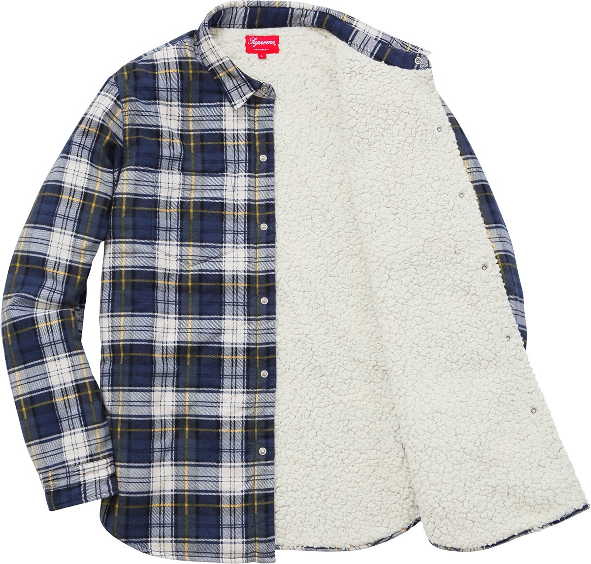Flannel Sherpa Shirt view 3